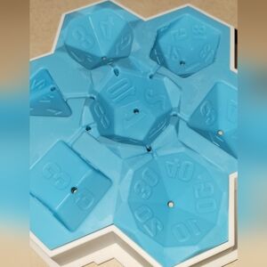 Spidermind Games Ice Dice - DnD Dice Ice Mold